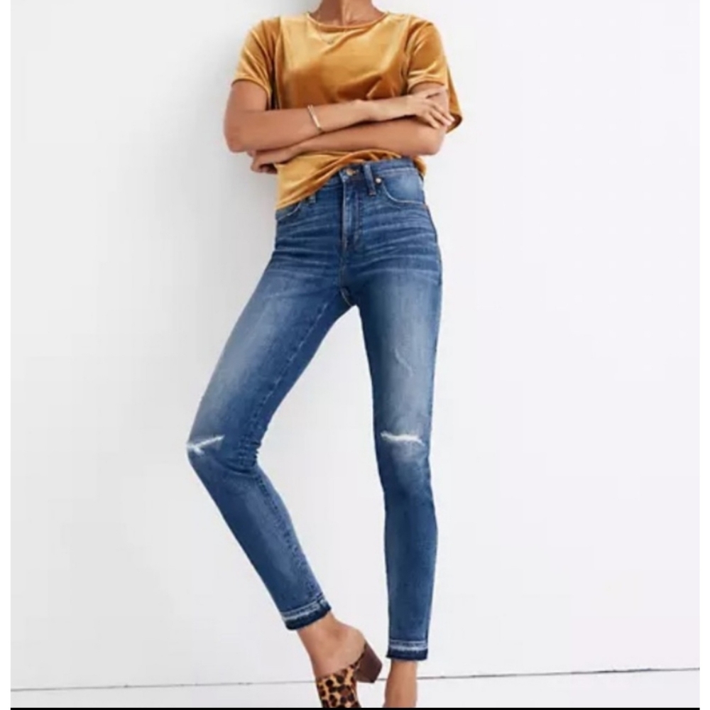 Madewell  10-Inch High Rise Skinny Jeans